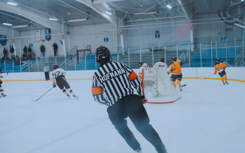 NHL referee physical demands